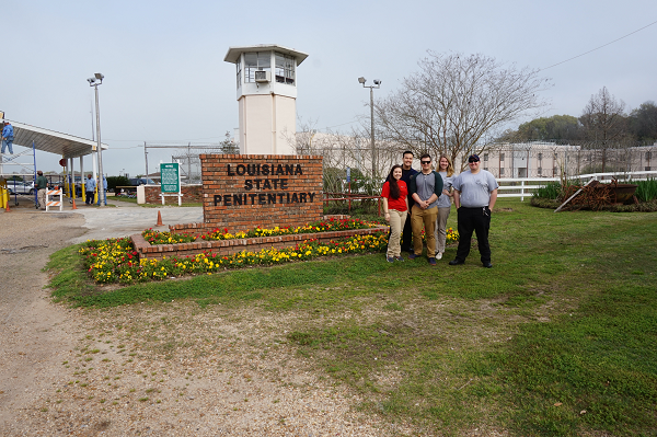 2016 Crimninal Justice students visit to Louisiana State Prison